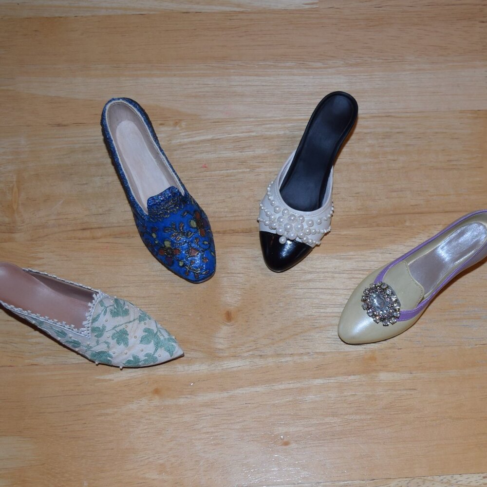 Bundle of 4 - JUST THE RIGHT SHOES BY RAINE - In Original Boxes - NEW - Vintage